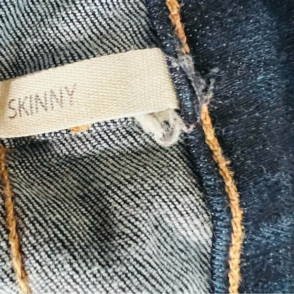 Rag & Bone Casual Summer Skinny Mid Rise Blue Denim Women's Jeans. Size 27 - Picture 4 of 8